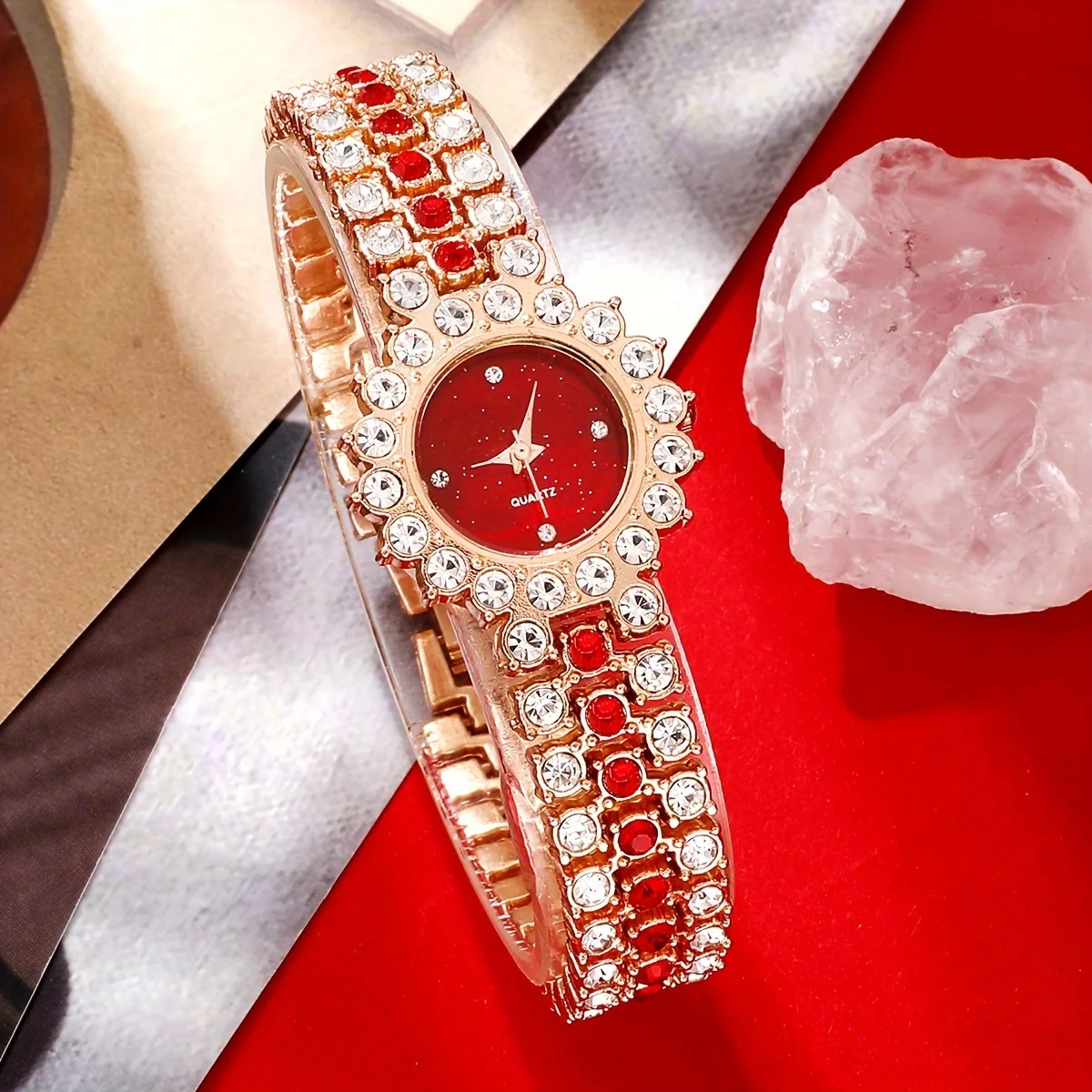 Luxury Watch Gift For Her - Orologio da donna 2 pezzi/set Orologio