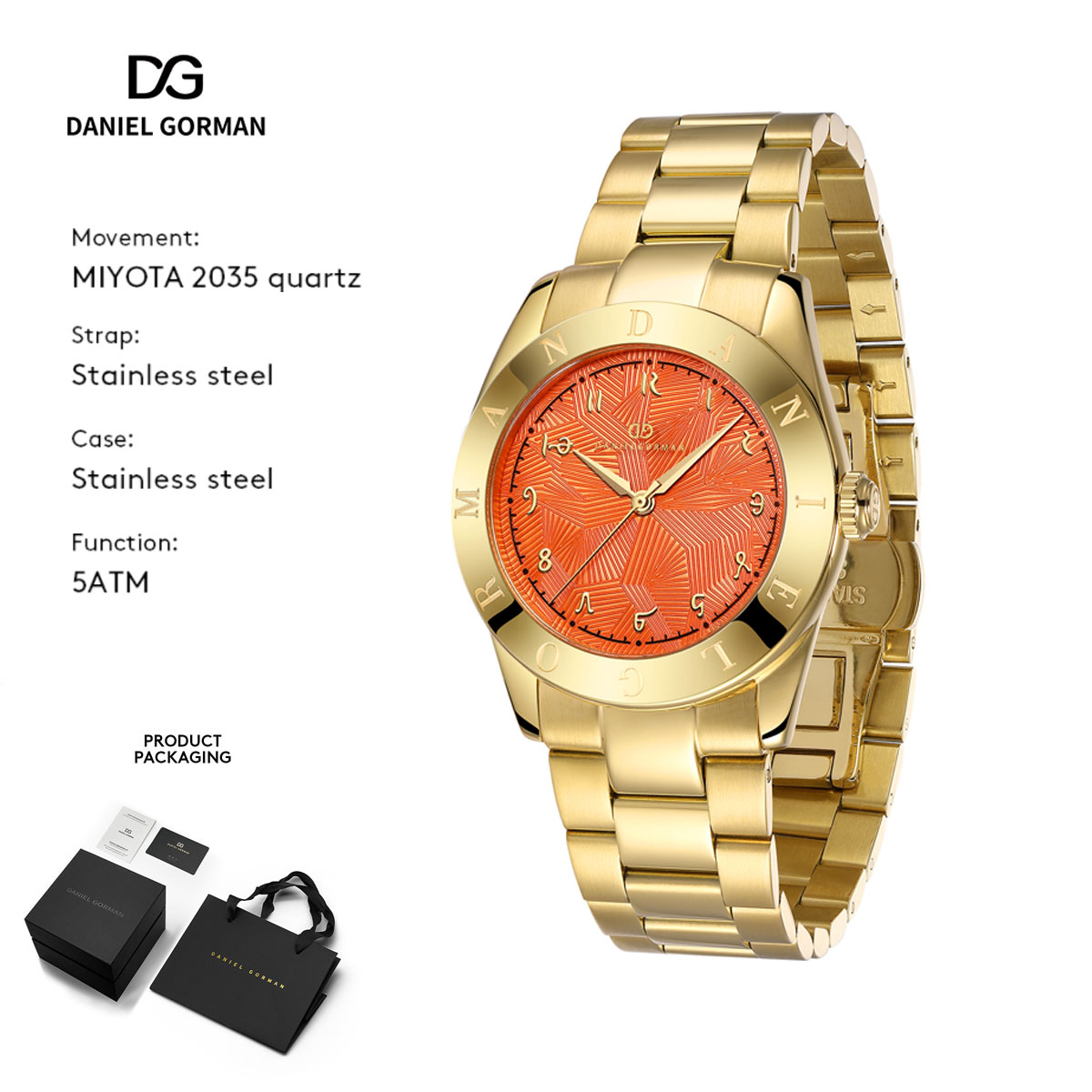 Luxury Watch Gift For Her - Orologio al quarzo da donna Daniel