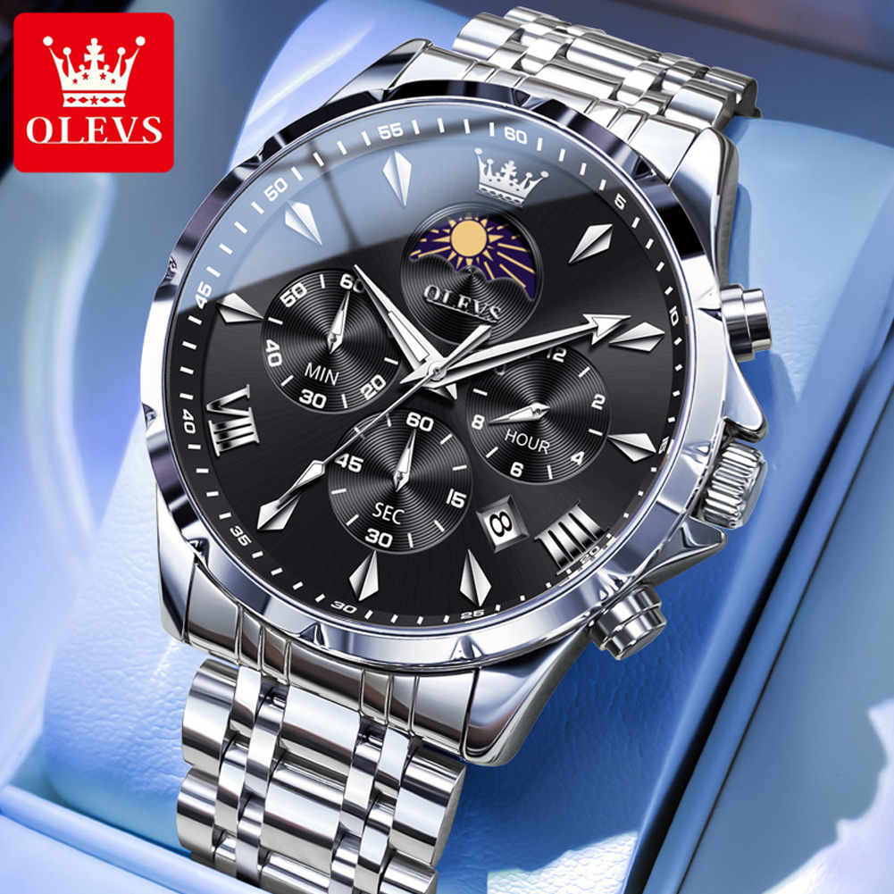 Luxury Watch Magazine - OLEVS 3653 Orologio da Uomo con