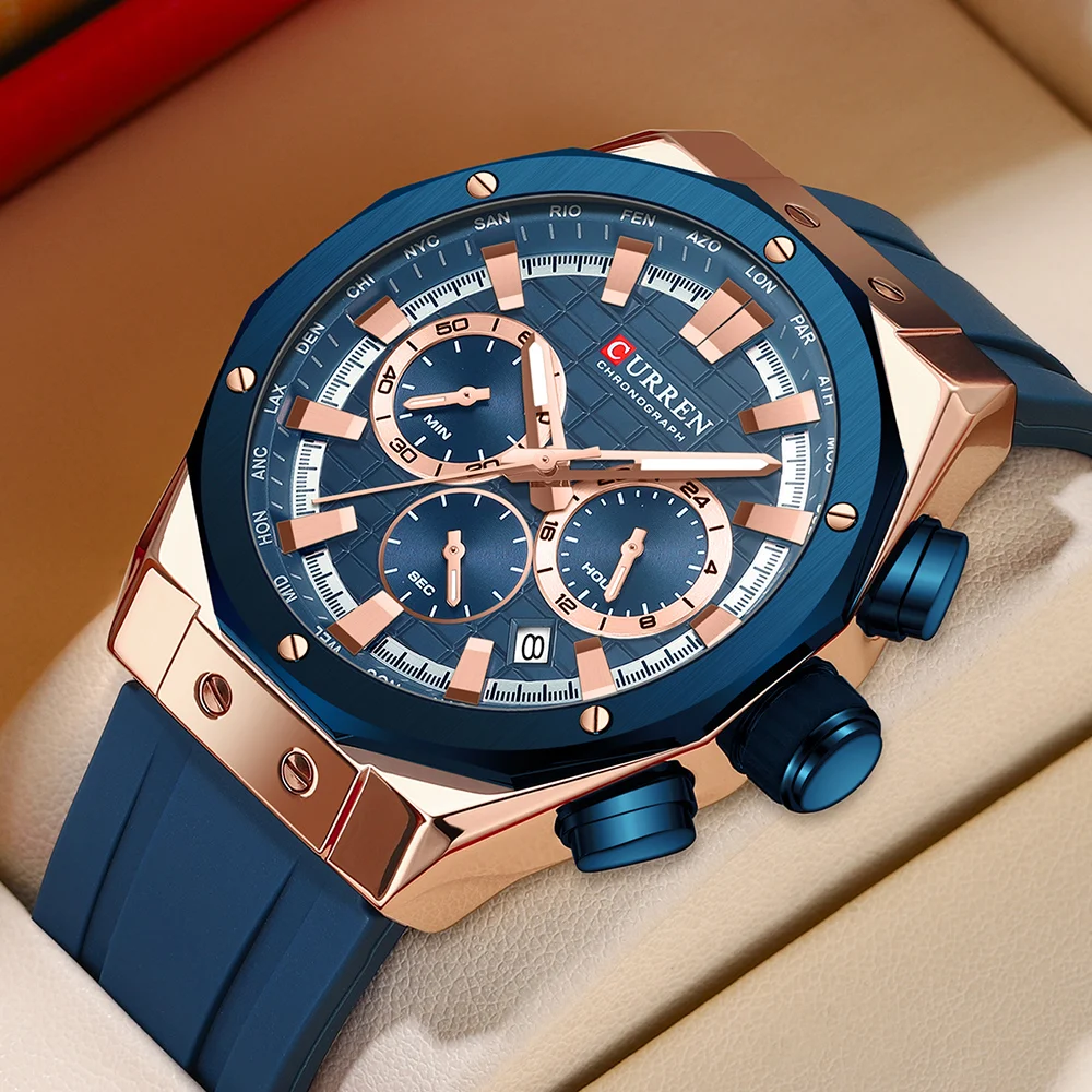 Luxury Watch Investment - CURREN Luxury Brand cronografo di alta