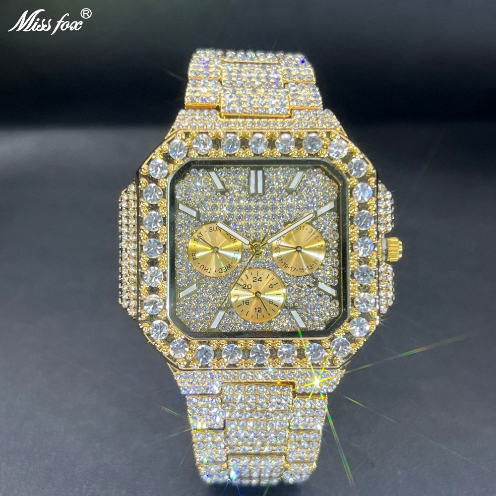 Luxury Watch Iceberg - MISSFOX Orologio con diamanti di lusso