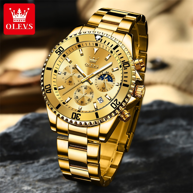 OLEVS Orologio da uomo Top Bra - Luxury Watch Maker recensione e prezzo