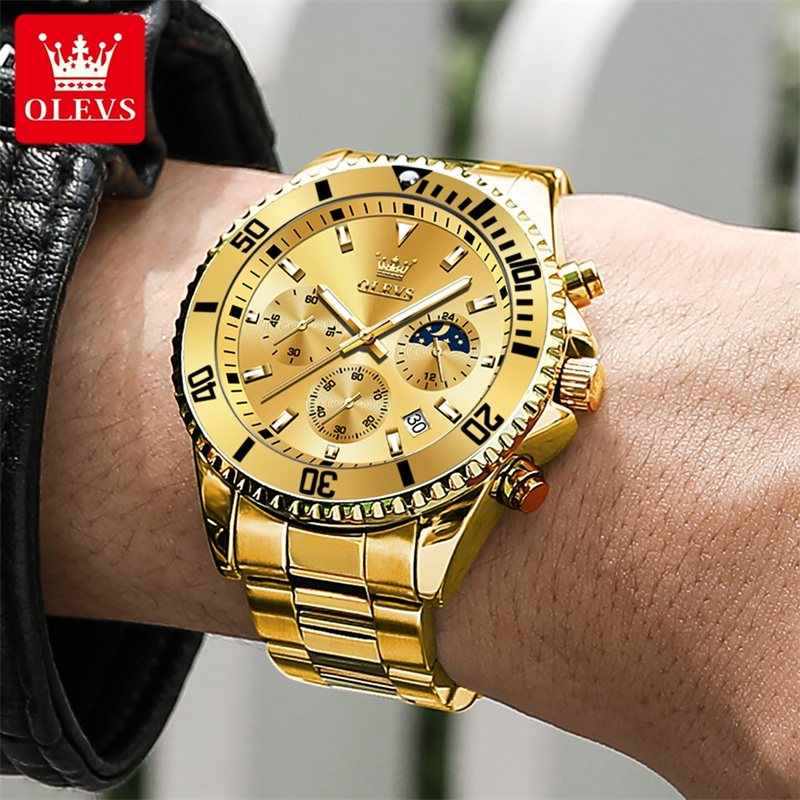 OLEVS Orologio da uomo Top Bra - Luxury Watch Maker recensione e prezzo
