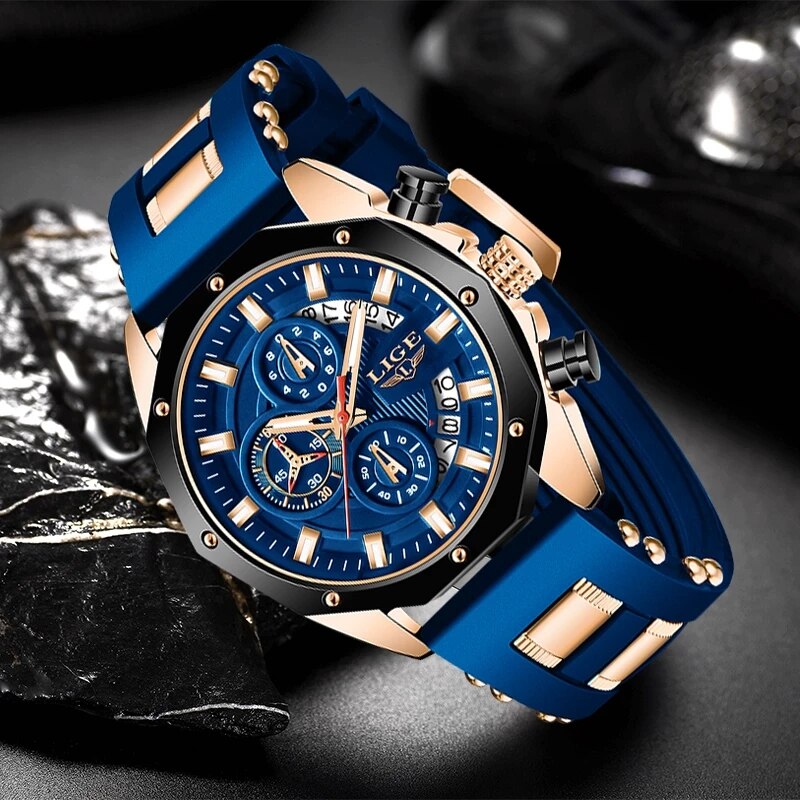 LIGE Moda Uomo Orologi Top Bra - Luxury Watch Maker recensione e prezzo