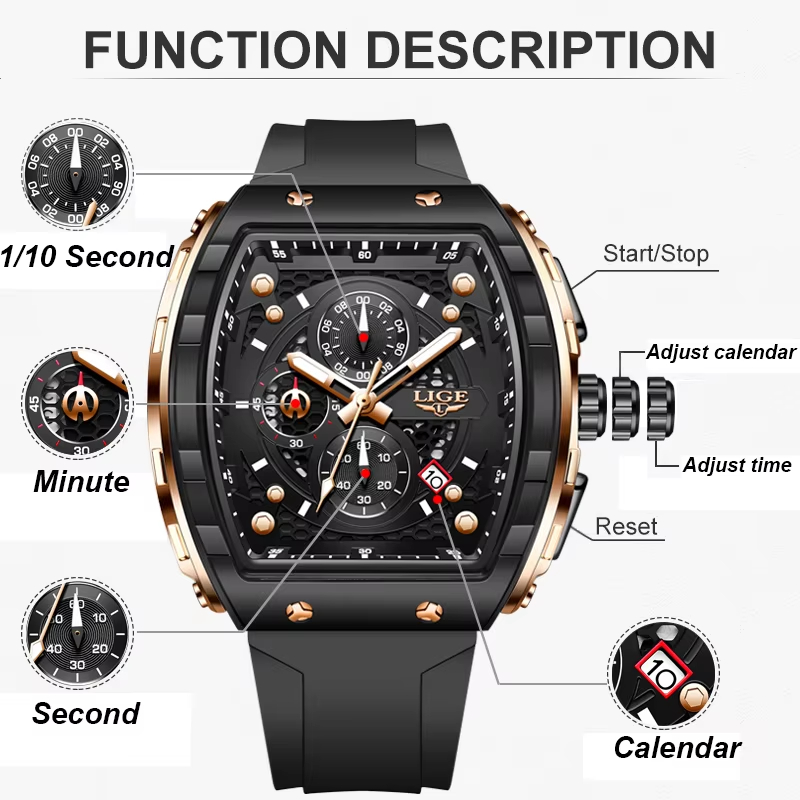 Orologio da Uomo di Lusso LIGE - Luxury Watch Investment recensione e prezzo