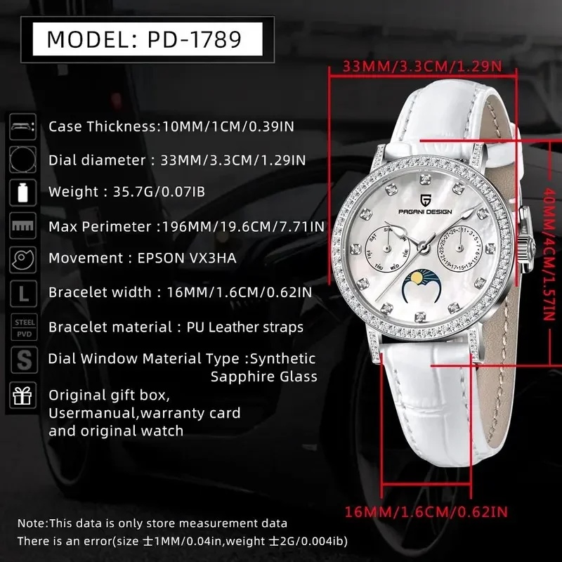 PAGANI DESIGN PD1789 Orologio  - Luxury Watch Top 10 recensione e prezzo